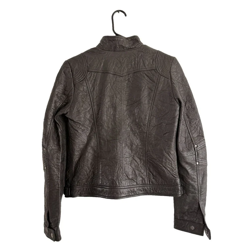 Milwaukee Leather Racer Jacket Women Size XS Black Premium Sheepskin SFL2801 New